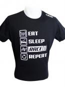 EAT, SLEEP, RACE TSHIRT